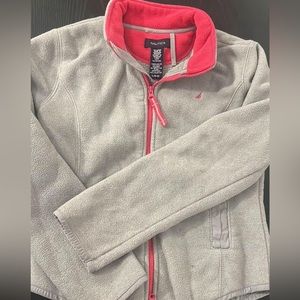 Girls Fleece Nautical Jacket Size 8/10